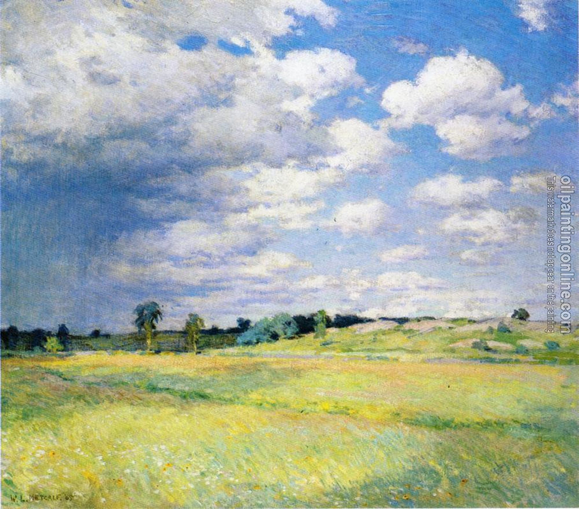 Willard Leroy Metcalf - Flying Shadows